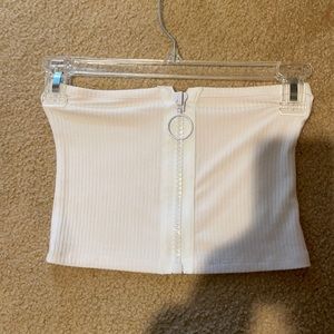 White tube top